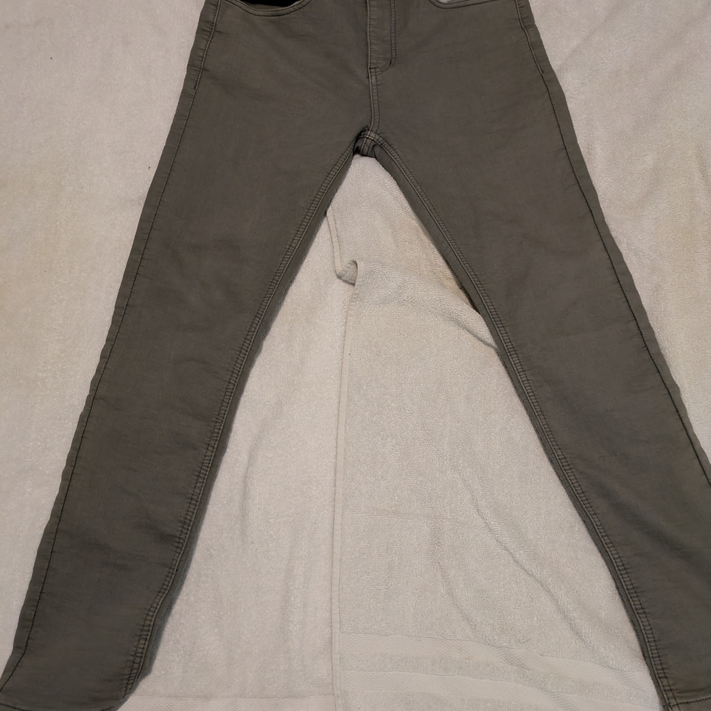 Olive Green Skinny Jeans